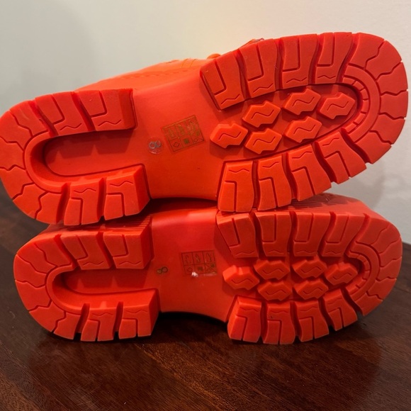 🆕Jeffrey Campbell Skis Snow Boots/ Orange Multi Retro Moon Boot 8 - Picture 4 of 9